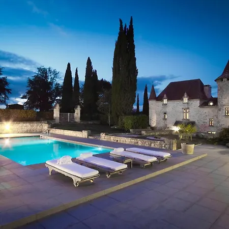 Villa Chateau La Colombie Saint-Caprais-de-Lerm